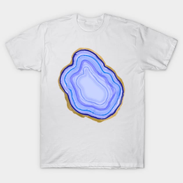 Agate Slice Version 2 T-Shirt by lilydlin